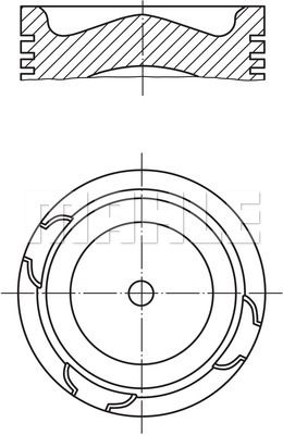 WILMINK GROUP Поршень WG1213881